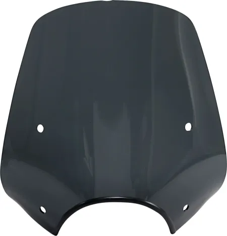 Memphis Shades Pop Top 16 Inch Tall Sportshield In Dark Black Smoke For 9 Inch Headlights (MEP55210)