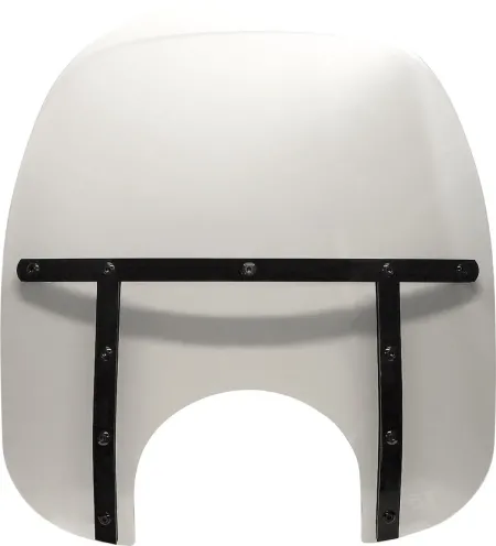 Memphis Shades 17 Inch Fats Windshield 'Night Shades' Clear For 9 inch Headlights (MEB3620)