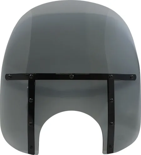 Memphis Shades 17 Inch Fats Windshield 'Night Shades' Black Smoke For 9 inch Headlights (MEB36212)