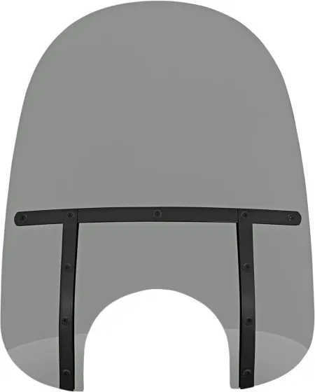 Memphis Shades 21 Inch Fats Windshield 'Night Shades' Black Smoke For 9 inch Headlights (MEB38112)