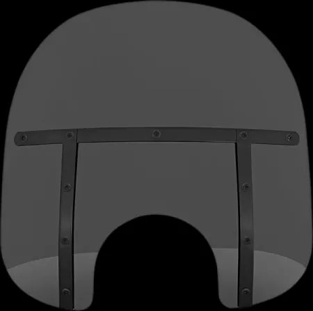 Memphis Shades 15 Inch Fats Windshield 'Night Shades' Dark Black Smoke For 7 inch Headlights (MEB31210)