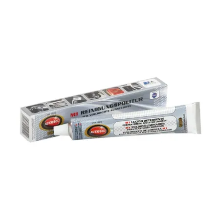 Autosol M1 Cleaning Polish For Chrome Plated Plastic 75ML Tube (01 001910)