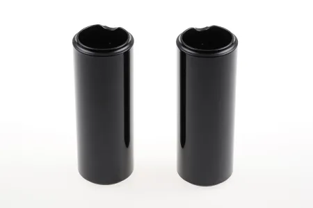 Cult Werk Upper Fork Covers In Black Gloss Powder Coated For Indian 2018-2023 Scout Bobber & 2021-2023 Scout Bobber Twenty Models (IN-SCO005)