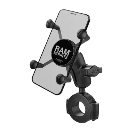 Ram Mounts X-grip Torque Rail Base Phone Mount With Short Socket Arm For Small Phones (RAM-B-408-112-15-A-UN7)