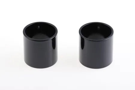 Cult Werk 2-Piece Upper Fork Cover Short Version In Gloss Black For Indian 2018-2023 Scout Bobber Models (IN-SCO006)