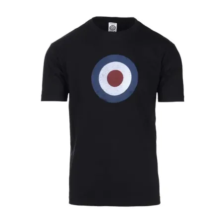 Army Surplus Fostex T-shirt RAF Black Size Small (133505-BLK-S)