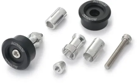 Daytona D-Mirror Bar End Mirror Adapters In Black For Universal 7/8 Inch Models (89440)