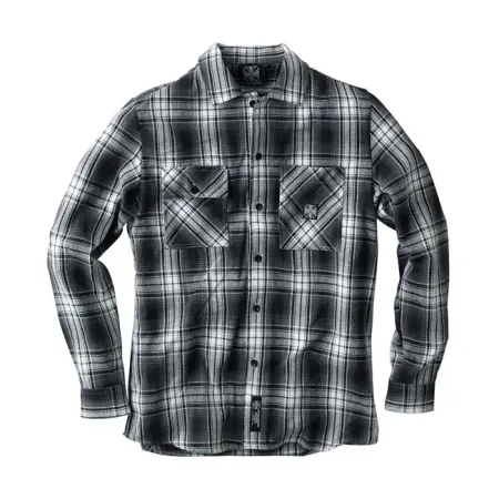 West Coast Choppers Riser Shirt White/Grey Size XL (WCCWS150GRXL)