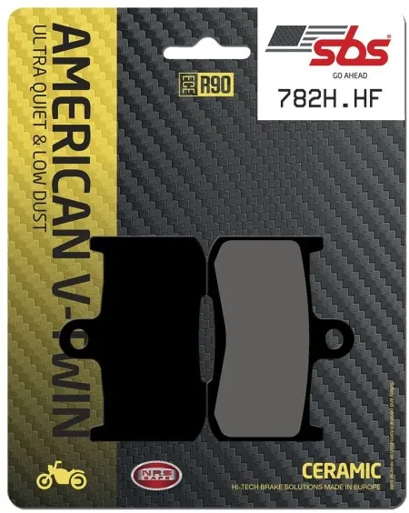SBS HF Street Ceramic Organic Brake Pads (782H.HF)