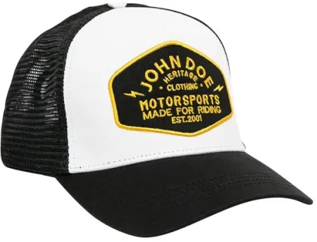 John Doe Cap JDM Heritage Black/White/Yellow (JDP1005)