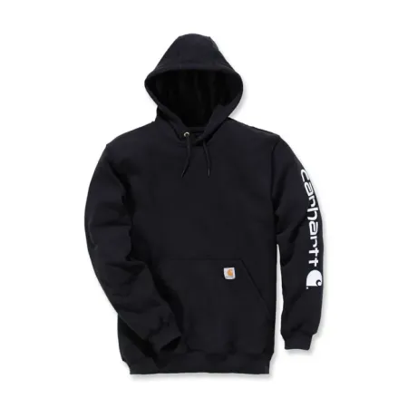Carhartt Sleeve Logo Hoodie Black Size XL (K288-BLKXLREG)