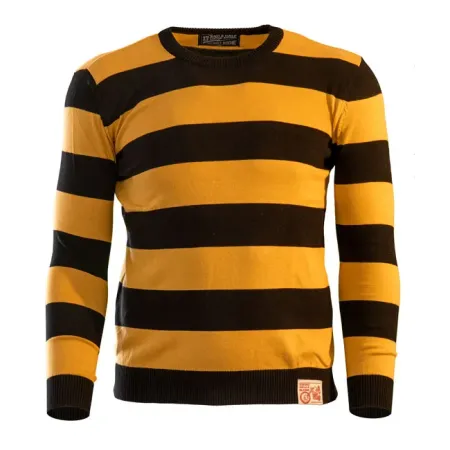 13 & 1/2 Magazine Outlaw Sweater Black/Yellow Size 2XL (SWEAT-B/Y-2XL)