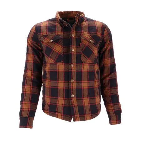13 & 1/2 Magazine Long Run Shirt Brown/Black Size Large (ARM272559)