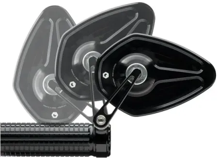 Motogadget MO.View Sport 60 Flip Mirror In Black (7004051)