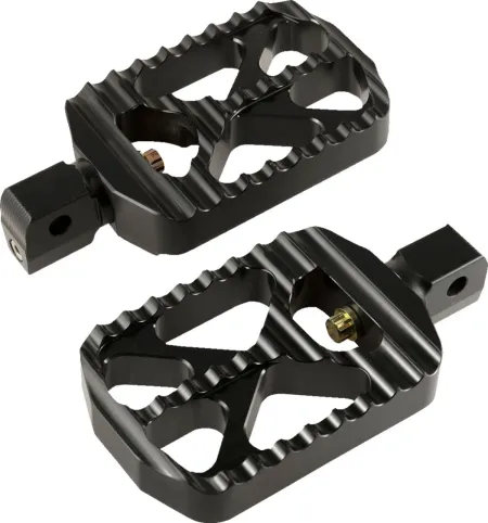 Joker Machine Bear Claw Passenger Footpegs In Black For Indian 2015-2024 Scout Models (08-646-8B)