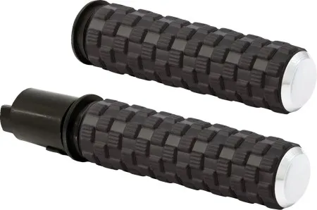 Arlen Ness Airtrax Grips In Chrome For Harley Davidson 2025 Softail, 2023-2025 Road Glide & Street Glide Models (500-067)