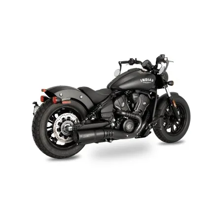 Vance & Hines Hi-Output Slip-On Muffler In Black For 2025-2026 Indian Scout (48627)