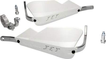 Barkbusters JET Handguards for Tapered Handlebar (JET-002-02-WH)