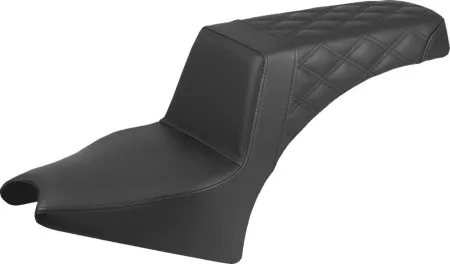 Saddlemen Rear Lattice Stitched Step-up Seat With Black Stitching For Indian 2025-2026 Scout Models (I25-33-173)