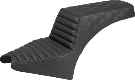 Saddlemen Step-Up Front Tuck & Roll With Rear Lattice Stitching In Black For Indian 2025-2026 Scout Models (I25-33-176)